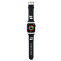 Bracelet en Silicone Noir Karl Lagerfeld pour Apple Watch 38/40/41 mm