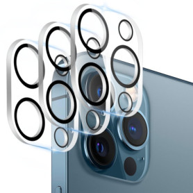 Protection de Lentille pour iPhone 12 Pro Max - Lot de 3 Verres HD Anti-Rayures