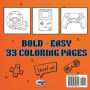 Livre de Coloriage de Consoles de Jeux Vidéo - Pour Tous les Âges