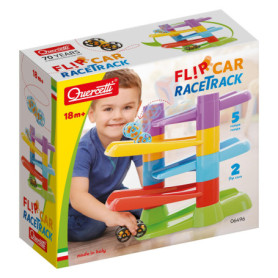 Circuit de Billes Quercetti Flip Car avec Voitures Jouets