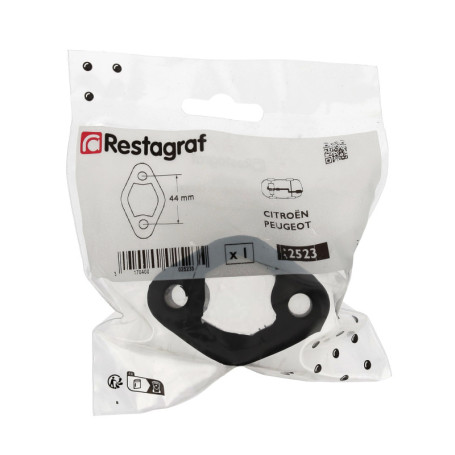 Silent Bloc d'Échappement Restagraf - Support Antivibratoire 63 mm pour Citroën et Peugeot