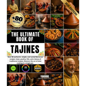Le Grand Livre des Tajines : Plus de 80 Recettes Authentiques Marocaines