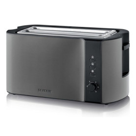 Grille-Pain Compact Severin avec Réglage Numérique et Fonction Décongélation