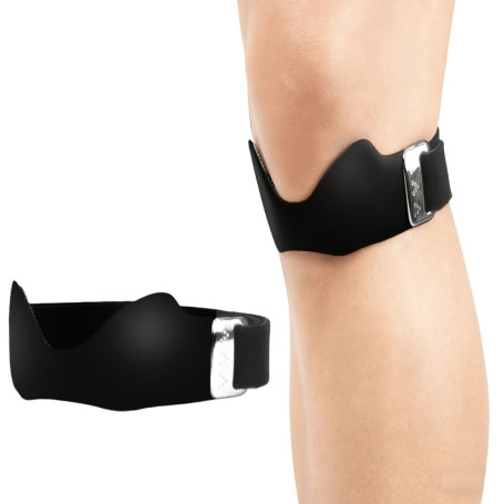 Genouillère Rotulienne Réglable HAOXYO en Silicone Anti-Dérapant