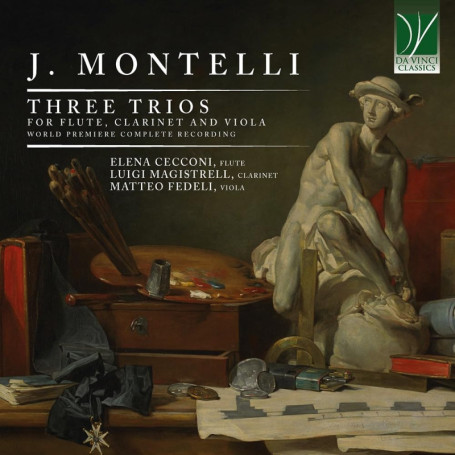 Trois Trios pour Flûte, Clarinette et Alto de J. Montelli