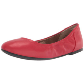 Ballerines Rouge Coquelicot Vif Amazon Essentials pour Femme
