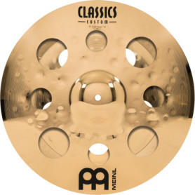 Cymbales Trash Stack Meinl Classics Custom 16" Brillantes en Bronze