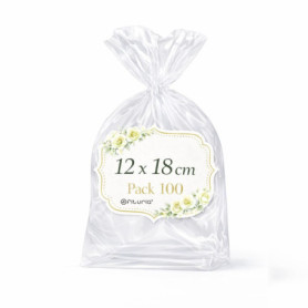 Sachets Cellophane Transparents Ofituria - 100 Sacs pour Emballages Élégants