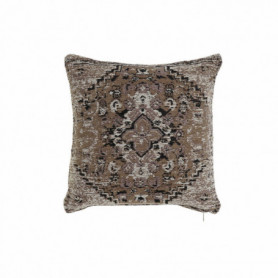 Coussin DKD Home Decor S3027296 Noir Marron Polyester Coton Aluminium Blanc Arab 61,99 €