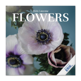 Calendrier Mural 2026 Fleurs - Organisation Mensuelle Élégante