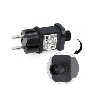 Transformateur LED 31V 6W IP44 pour Éclairage de Noël - Prise Européenne
