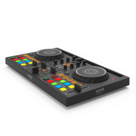 Table de Mixage DJ Bluetooth Vieta Pro Juno avec Lumières RVB