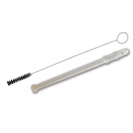 Tuyau à Lait et Brosse de Nettoyage pour Machines à Café DeLonghi