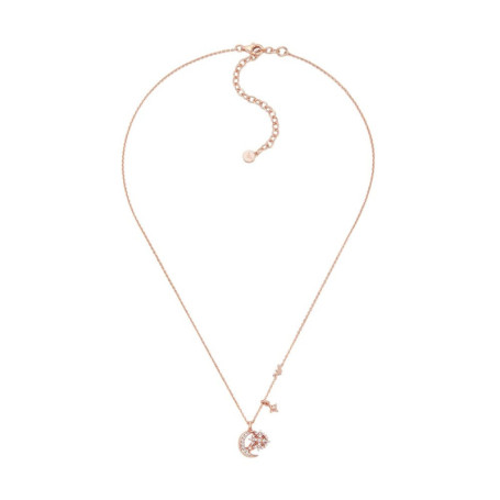 Collier en Argent Sterling Plaqué Or Rose pour Femme - Emporio Armani