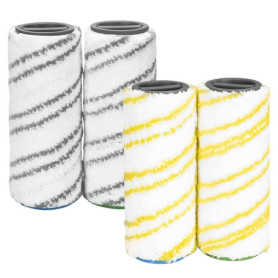 Lot de 4 rouleaux de rechange pour nettoyeur Karcher FC3 FC5 FC7