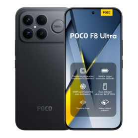 Xiaomi POCO F8 Ultra - Smartphone 16+512 Go AMOLED 6,9" 120 Hz Noir