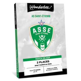 Coffret Cadeau Wonderbox ASSE - 2 Places pour un Match à Domicile