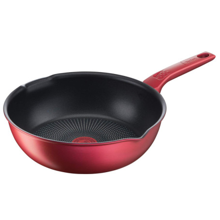 Poêle Profonde Tefal Daily Chef 26 cm - Rouge, Antiadhésive et Durable