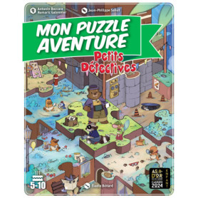 Mon Puzzle Aventure : Petits Détectives - Jeu d'enquête pour enfants dès 5 ans