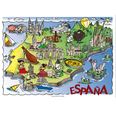 Sets de Table Offset 'Espagne' - 500 Unités par Garcia de Pou