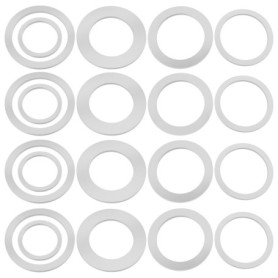 Lot de 20 Bagues de Lame de Scie en Acier Inoxydable - LT Easiyl