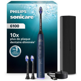 Brosse à dents électrique Philips Sonicare 6100 - Nettoyage doux et efficace