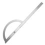Rapporteur en Acier Inoxydable 200 x 300 mm pour Mesure d'Angle