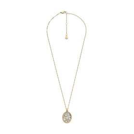 Collier Pendentif Doré en Acier Inoxydable pour Femme - Fossil Sutton