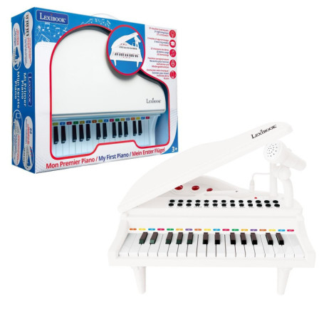 Lexibook Mon Premier Piano Lumineux pour Enfants - 31 Touches et Micro Inclus