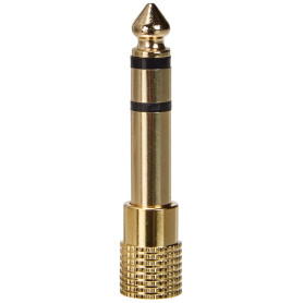 Adaptateur stéréo PremiumCord 6,3 mm vers 3,5 mm plaqué or