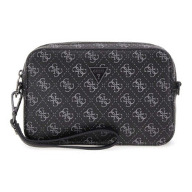 Sac à Bandoulière GUESS Milano en Simili Cuir Noir