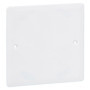 Couvercle Carré Batibox 100x100mm - Finition Blanche Legrand