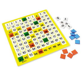 Tableau de Cent Chiffres Learning Resources pour Enfants