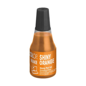 Recharge d'encre COLOP pour tampon MAKE - 25 ml - Orange Brillant