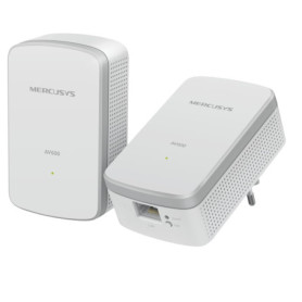 Kit Adaptateurs Powerline MERCUSYS MP300 AV600 - 600 Mbps, Plug & Play