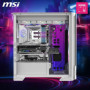 Boîtier PC Gaming MSI MPG Velox 300R Airflow PZ White avec Ventilateurs 160 mm