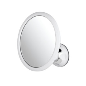 Miroir Anti-Buée Rond pour Douche - 17 cm avec Ventouse Puissante