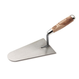 Truelle à Pointe Ronde Large Nespoli 18 cm en Acier Alliée