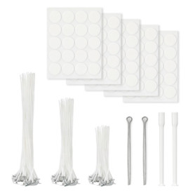 Lot de 100 Mèches de Bougie Nordstern pour DIY - Idéal pour Créations Artisanales