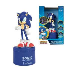 Enceinte Bluetooth Veilleuse Sonic Lexibook - Bleu