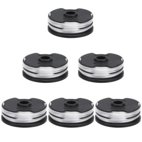 Yweller Lot de 6 Bobines de Fil de Rechange pour Coupe-Bordure Parkside