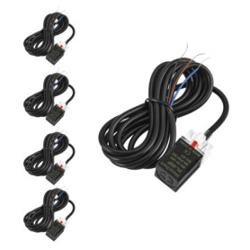 Heschen Lot de 5 Interrupteurs Inductifs Proximité 10-30 V Vert