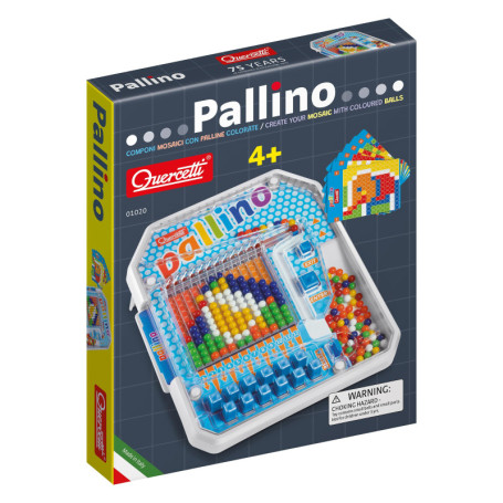 Quercetti Pallino - Jeu Éducatif de Mosaïque pour Enfants de 4 à 8 Ans
