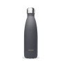 Bouteille Isotherme Qwetch 500ml - Granite Gris, 24h Froid, 12h Chaud