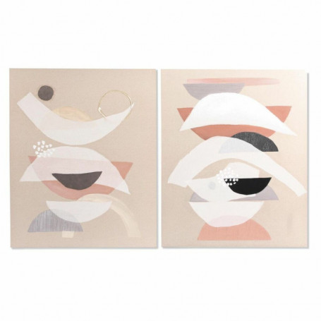 Cadre DKD Home Decor Abstrait Moderne (75,5 x 3,7 x 100 cm) (2 Unités) 159,99 €