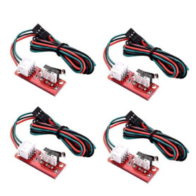 Lot de 4 interrupteurs mécaniques avec LED pour imprimantes 3D
