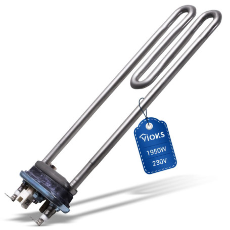 Spirale Chauffante VIOKS 230 V pour Machine à Laver Beko 1950 W