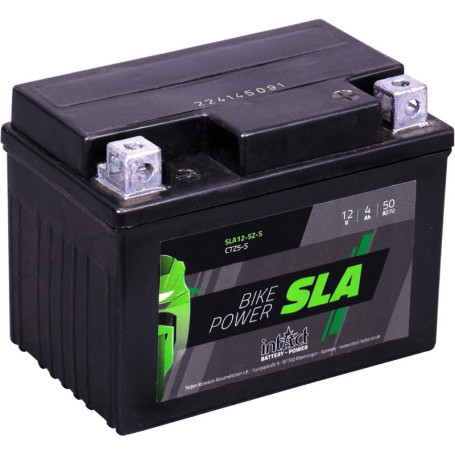 Batterie AGM Intact 12V 4AH pour Moto et Scooter - Sans Entretien