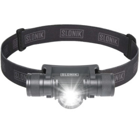 Lampe Frontale LED Rechargeable SLONIK - 500 Lumens, Étanche et Durable