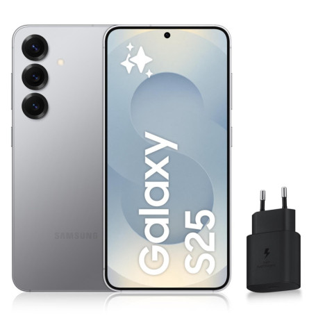 Samsung Galaxy S25 - Smartphone Android 5G Déverrouillé 128 Go avec Chargeur Rapide